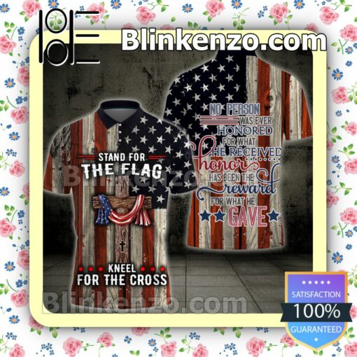 July 4th Veteran Stand For The Flag Kneel For The Cross Women Tank Top Pant Set c