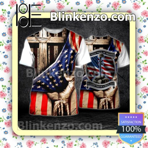 July 4th Veteran The High Price Of Freedom Is A Cost Paid By A Brave Few Women Tank Top Pant Set a