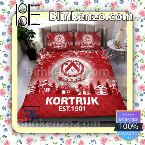 K.v. Kortrijk Est 1901 Christmas Duvet Cover