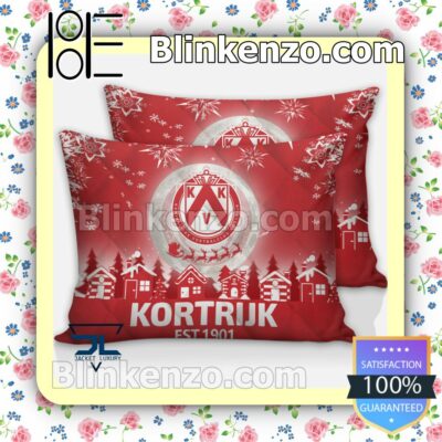 K.v. Kortrijk Est 1901 Christmas Duvet Cover c