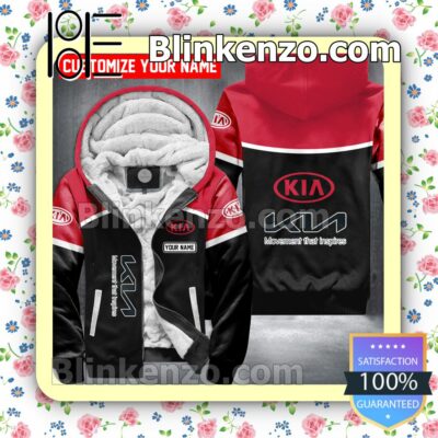 KIA Logo Fleece Warm Sweatshirts