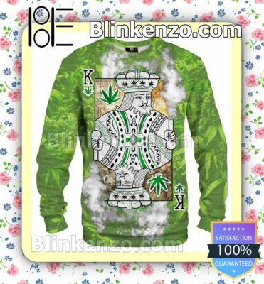 Kings Of Cannabis Poker Sweatshirts