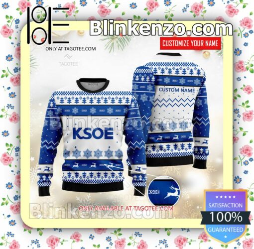 Korea Shipbuilding & Offshore Engineering Brand Christmas Sweater