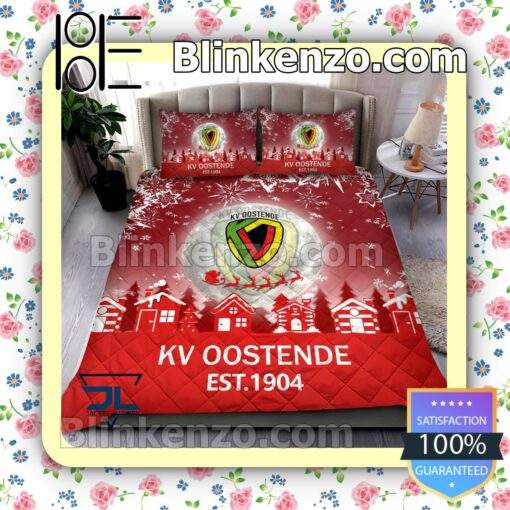 Kv Oostende Est 1904 Christmas Duvet Cover