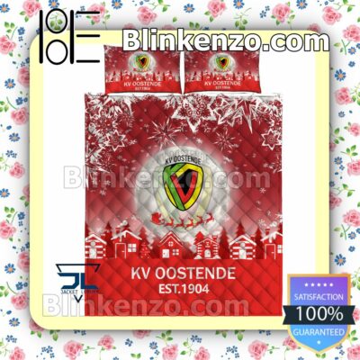 Kv Oostende Est 1904 Christmas Duvet Cover a