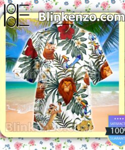 Lion King Tropical Men Shirt a