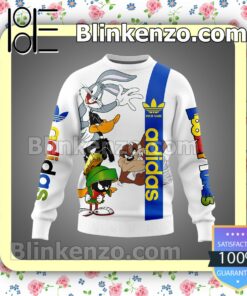 Looney Tunes Adidas Zipper Hoodie, Bomber Jacket b