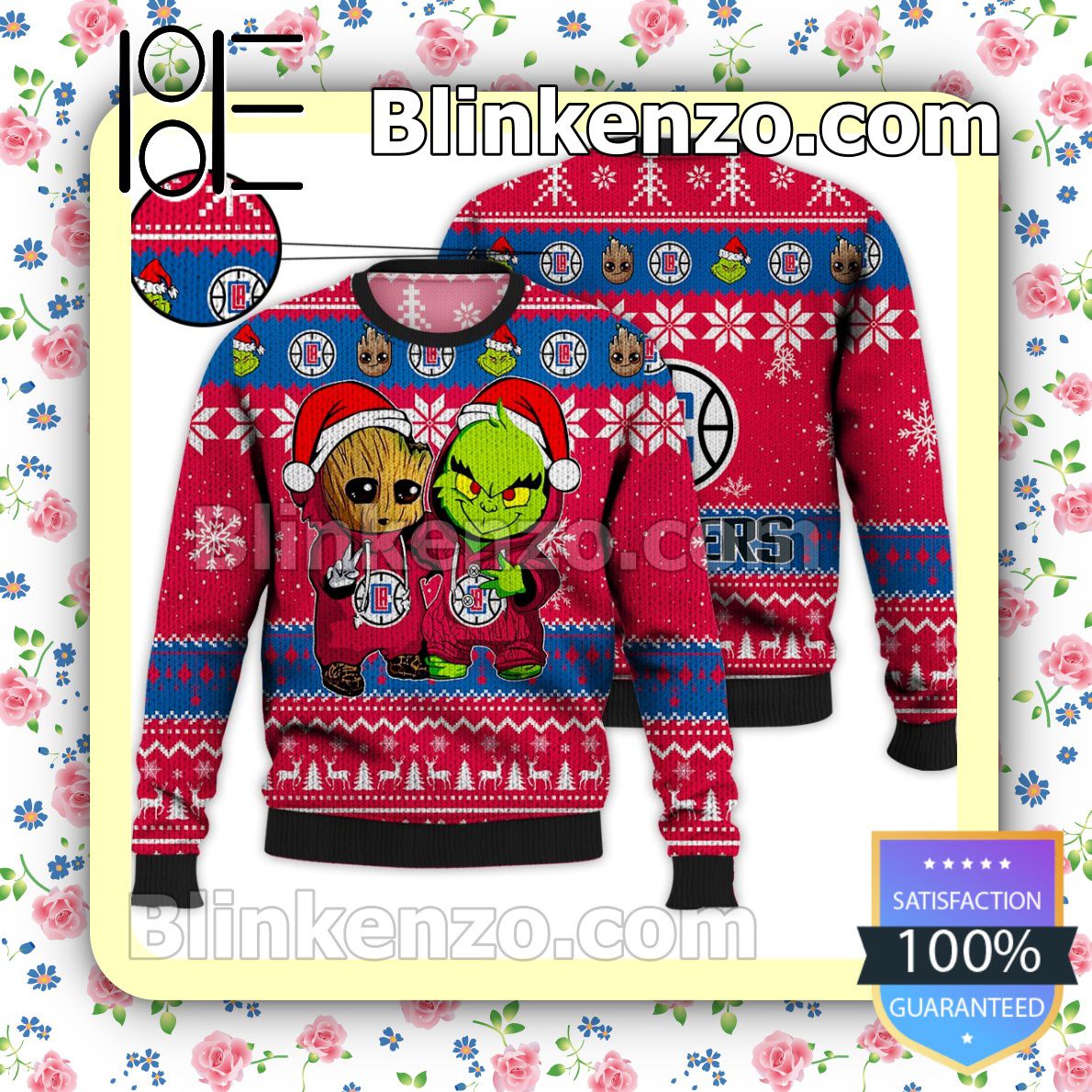 Boston Celtics Baby Groot And Grinch Christmas NBA Pullover Sweatshirts -  Blinkenzo