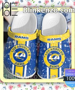 Los Angeles Rams Logo Football Team Clogs