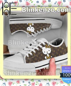 Louis Vuitton And Hello Kitty Chuck Taylor All Star Sneakers