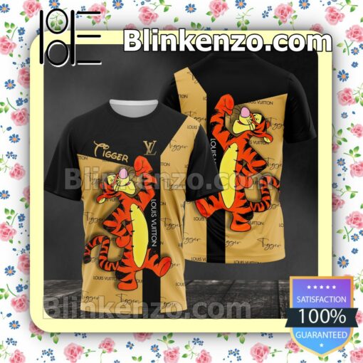 Louis Vuitton With Tiger Winnie The Pooh Brand Crewneck Tee