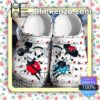 Love Mickey Mouse And Minnie Mouse Halloween Clogs