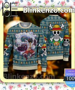 Luffy Gear 4 One Piece Christmas Pullover Sweaters
