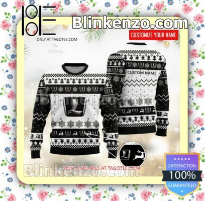 Luxgen Brand Print Christmas Sweater