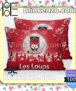 Lyon Ou Le Loups Christmas Duvet Cover c