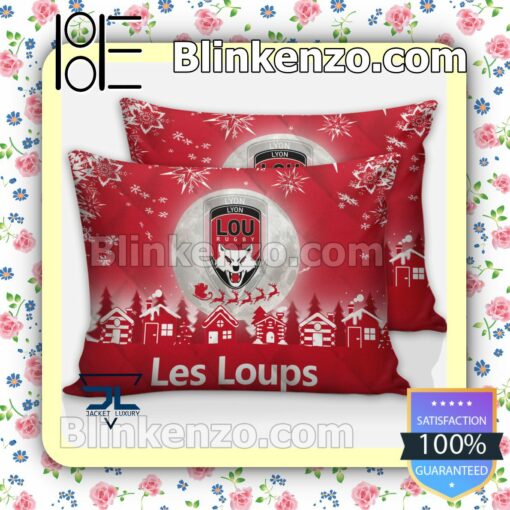 Lyon Ou Le Loups Christmas Duvet Cover c