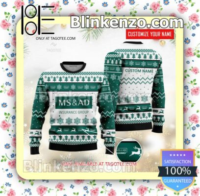 MS&AD Insurance Group Brand Print Christmas Sweater