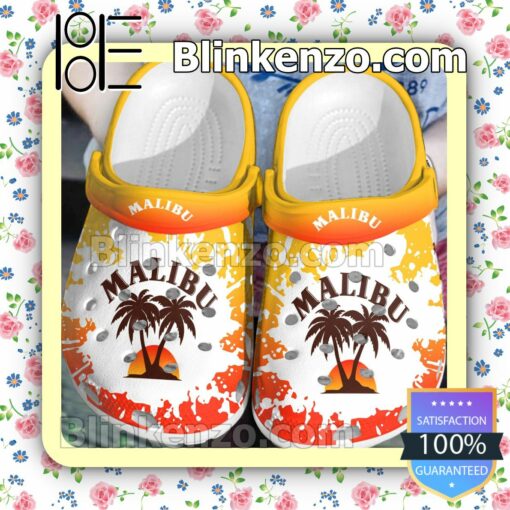 Malibu Logo Color Splash Clogs