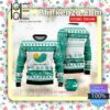 Meiji Yasuda Life Brand Print Christmas Sweater