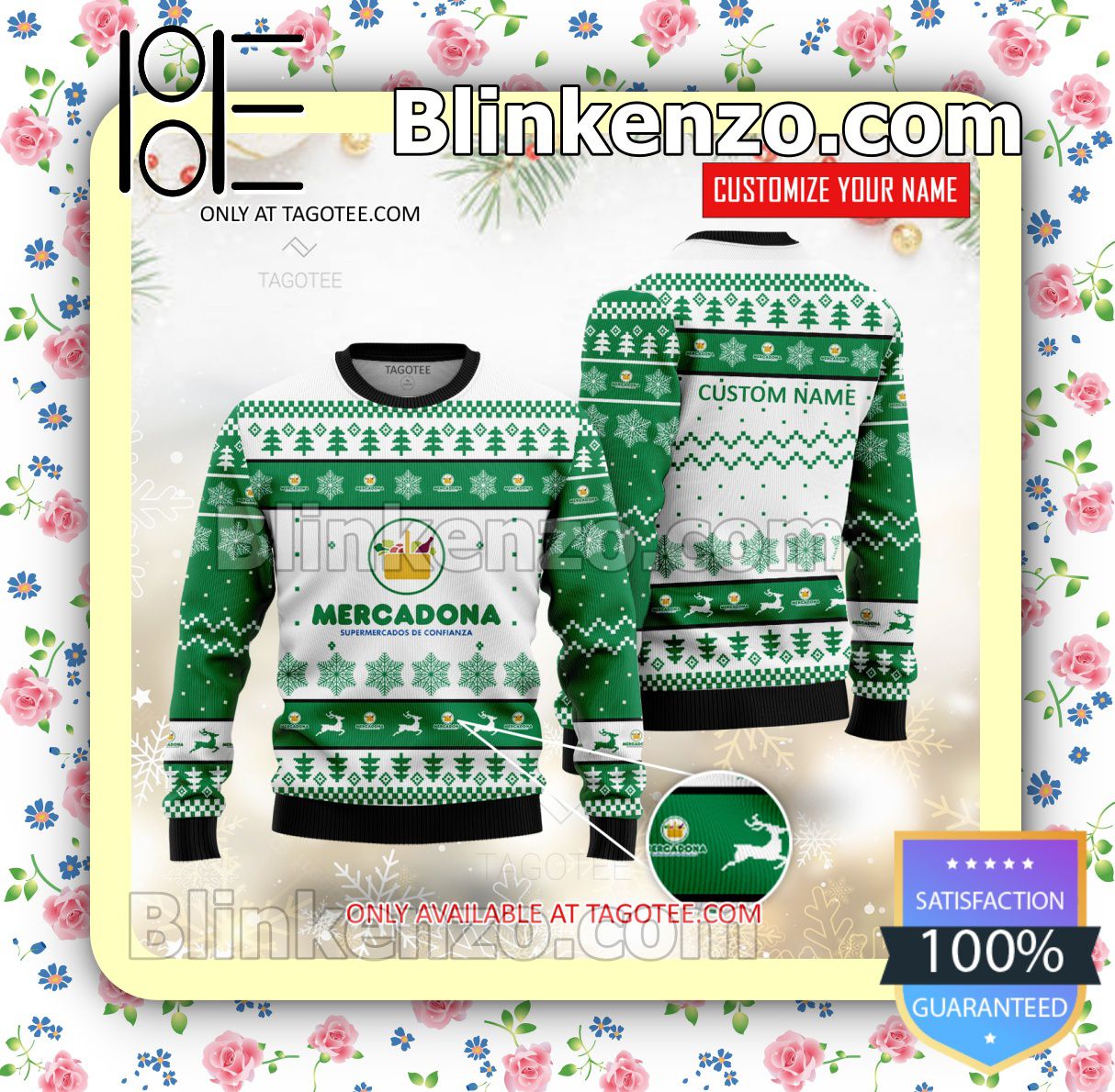 Mercadona Brand Christmas Sweater