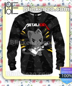 Metallicat Rock Music Sweatshirts