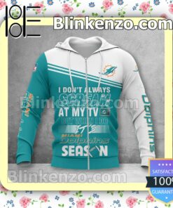 Review Miami Dolphins I Don't Always Scream At My TV But When I Do NFL Polo Shirt