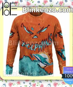 Miami Dolphins NFL Halloween Ideas Jersey c