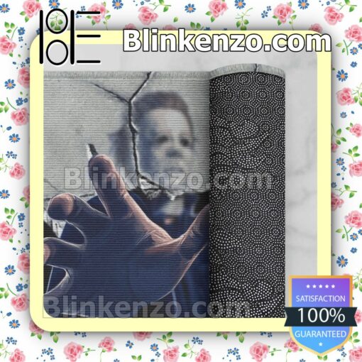 Michael Myers Broken Surface Entryway Rug a