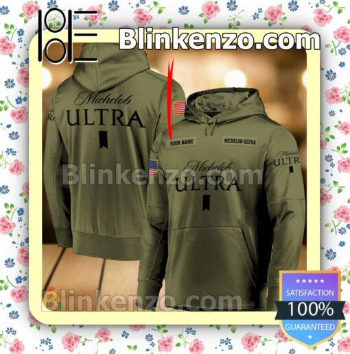 Michelob ULTRA Army Uniforms Hoodie