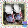 Michelob Ultra Beer American Flag Clogs