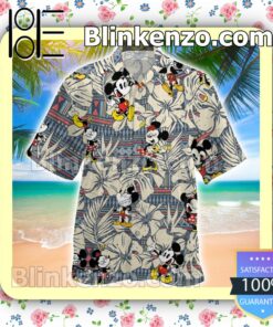 Mickey And Minnie Tribal Pattern Men Shirt