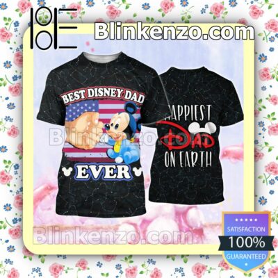 Mickey Best Disney Dad Ever Happiest Dad On Earth Women Tank Top Pant Set a