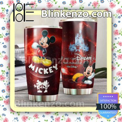 Mickey If You Can Dream It You Can Do It Travel Mug