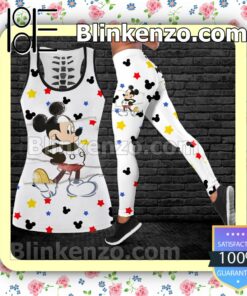 Mickey Laughter Is Timeless Imagination Has No Age And Dreams Are Forever Women Tank Top Pant Set