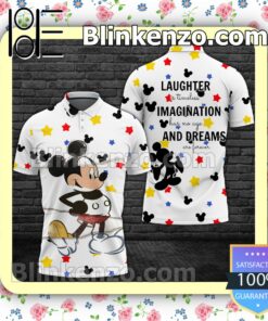 Mickey Laughter Is Timeless Imagination Has No Age And Dreams Are Forever Women Tank Top Pant Set b