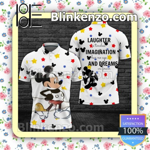 Mickey Laughter Is Timeless Imagination Has No Age And Dreams Are Forever Women Tank Top Pant Set b