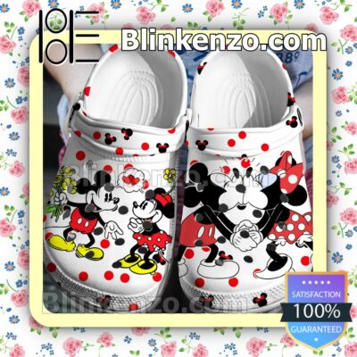 Mickey Minnie Kiss Halloween Clogs