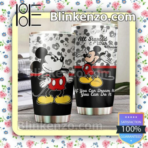 Mickey Mouse All Started With A Mouse Travel Mug