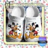 Mickey Mouse And Goofy Friends Halloween Clogs