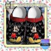 Mickey Mouse Black Halloween Clogs
