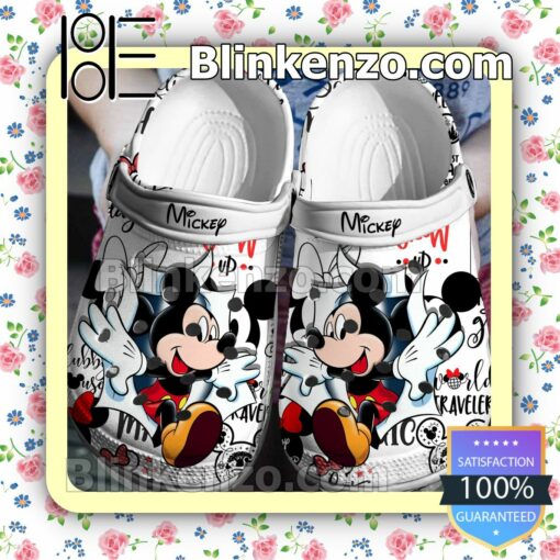 Mickey Mouse Funny Halloween Clogs