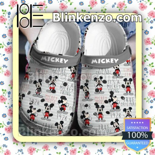 Mickey Mouse It's A Mickey Thing Halloween Clogs