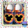 Mickey Mouse Logo Tie Dye Halloween Clogs