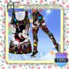Mickey Mouse Multicolor Letters Women Tank Top Pant Set