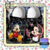 Mickey Mouse Painting Halloween Clogs