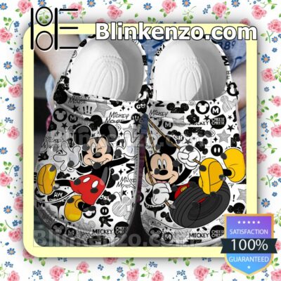 Mickey Mouse Play Swing Halloween Clogs