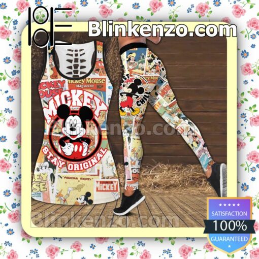 Mickey Stay Original Women Tank Top Pant Set f