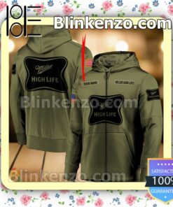 Miller High Life Army Uniforms Hoodie a