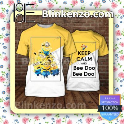 Minions Keep Calm And Bee Doo Bee Doo Women Tank Top Pant Set a