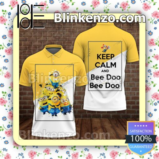 Minions Keep Calm And Bee Doo Bee Doo Women Tank Top Pant Set b